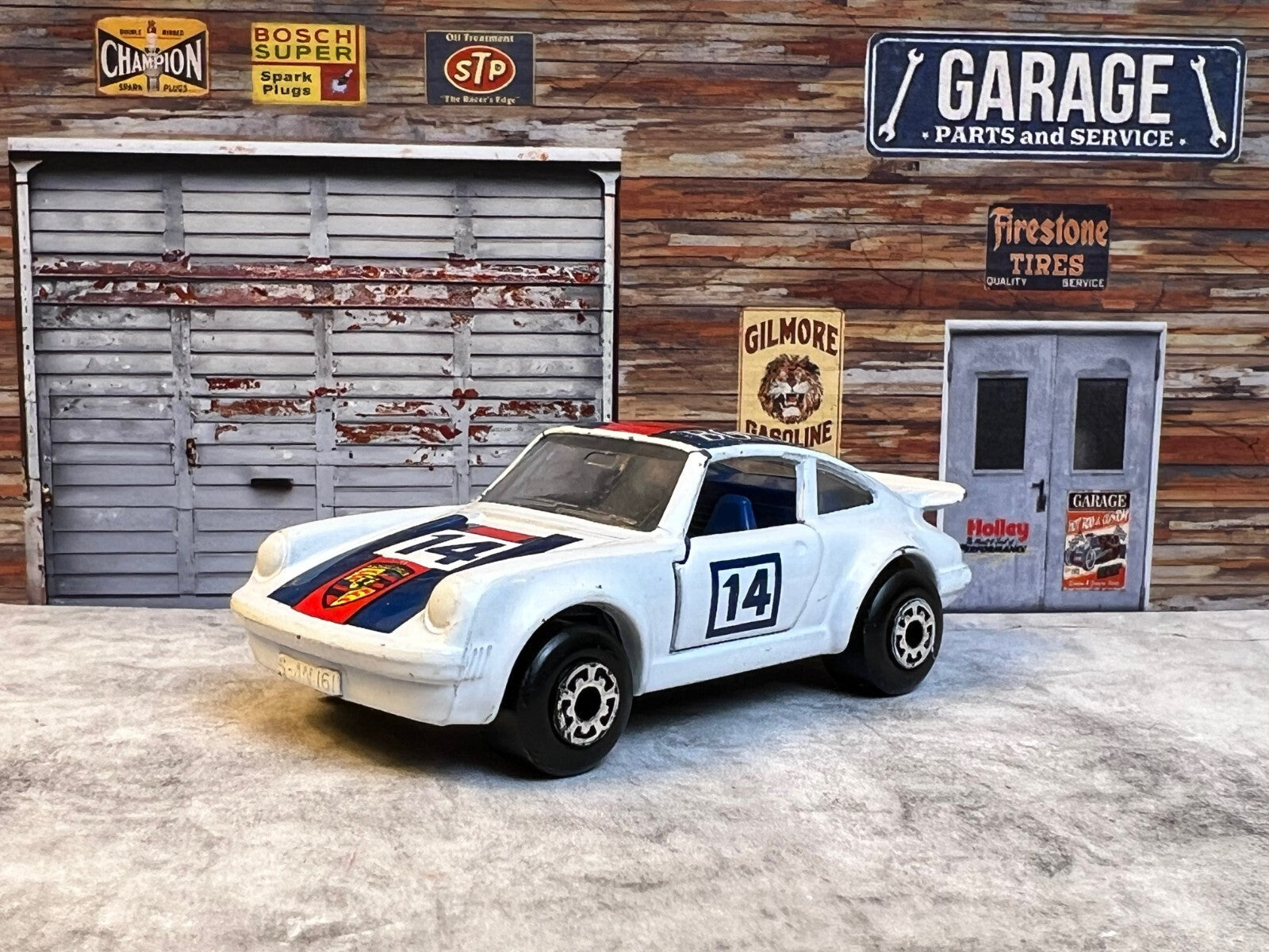 🇩🇪🇩🇪1978 Matchbox Superfast #14 Boss White PORSCHE TURBO C6🇩🇪🇩🇪