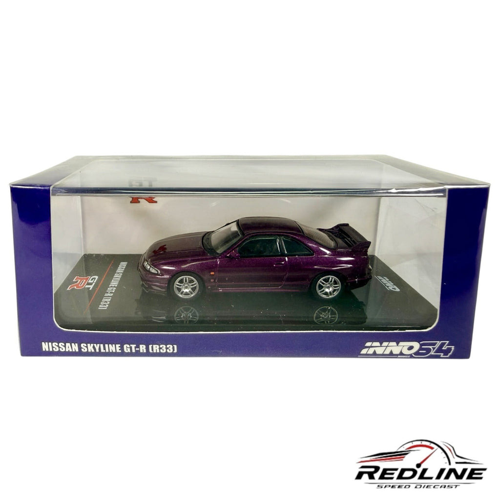 🎌NNO64 Nissan Skyline GT-R (R33) Midnight Purple IN64-R33-MP H36🎌