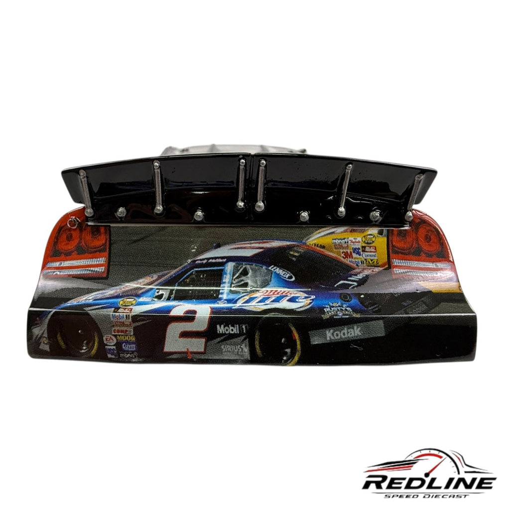 🏁NASCAR Rusty Wallace #2 Milestones 700th Start 2005 Charger 1:24 C2🏁