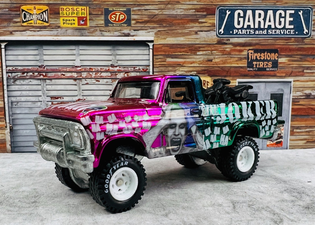 🇺🇸Hot Wheels Texas Drive 'em The Joker Custom LOOSE 🇺🇸