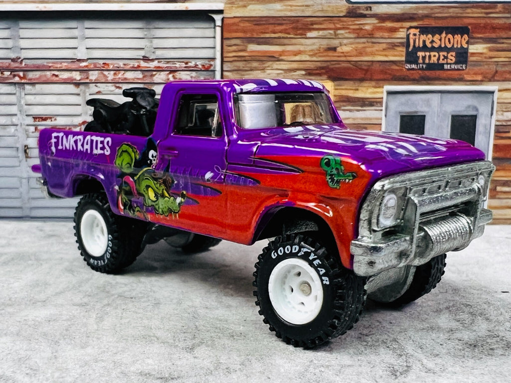 🇺🇸🇺🇸Hot Wheels Texas Drive 'em Fink RatesLOOSE 🇺🇸🇺🇸