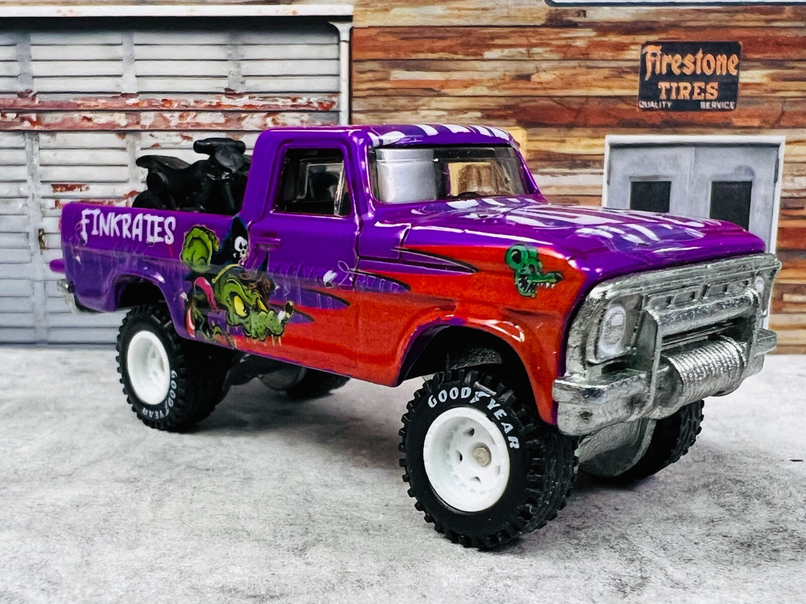 🇺🇸🇺🇸Hot Wheels Texas Drive 'em Fink RatesLOOSE 🇺🇸🇺🇸