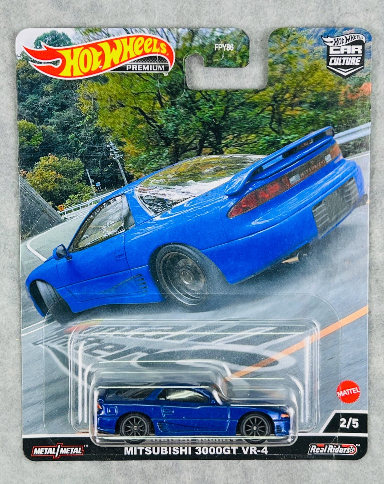 🎌🎌🎌Hot Wheels Car Culture  Mountain Drifters Mitsubishi 3000GT VR-4 H32🎌🎌🎌