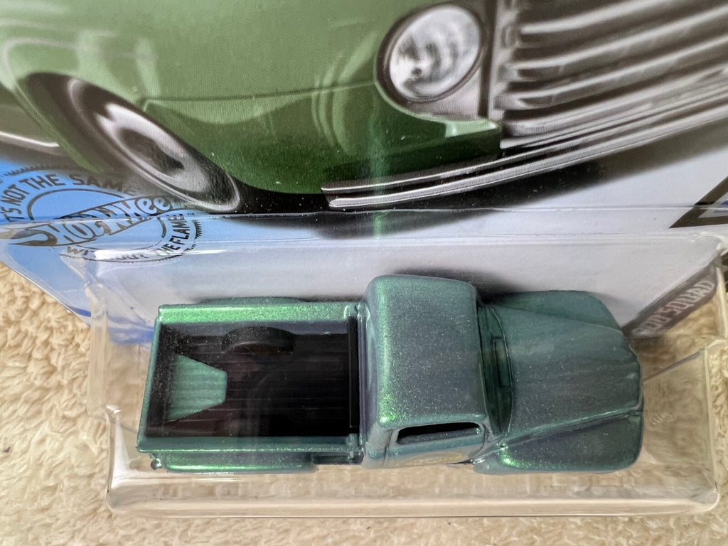 🔥🔥Hot Wheels #120/250 Rod Squad 5/10 '49 FORD F1 Pickup Legends Green HW05🔥🔥