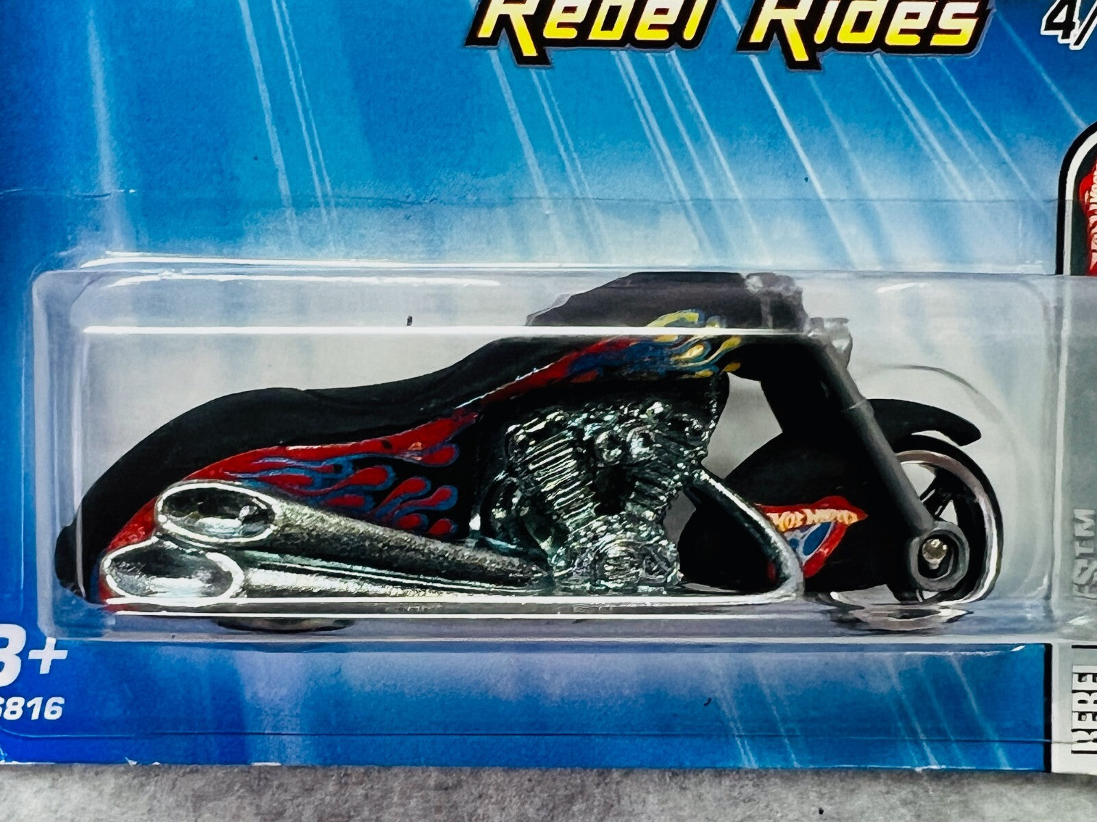 🔥🔥🔥 Hot Wheels Rebel Rides 079 Scorchin' Scooter FACTORY SEALED H22🔥🔥🔥