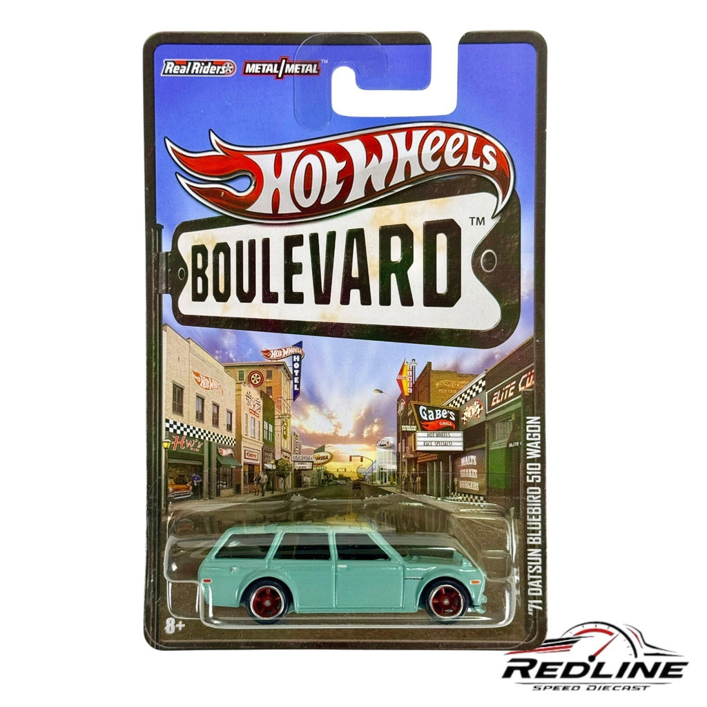 🎌🎌Hot Wheels Boulevard '71 Datsun Bluebird 510 Wagon 2012  H23🎌🎌