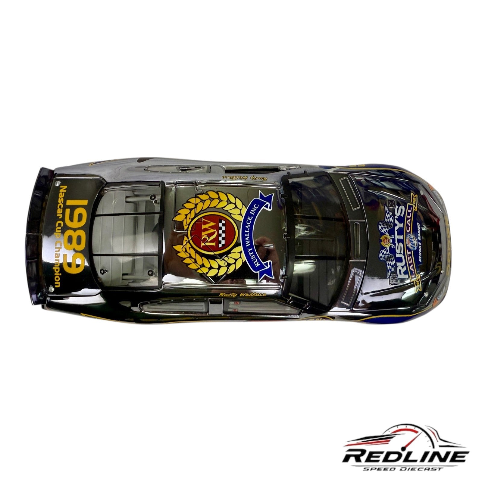 Rusty Wallace Announcement Car 2004 Intrepid Color Chrome Club 1 of 300 1:18 A1