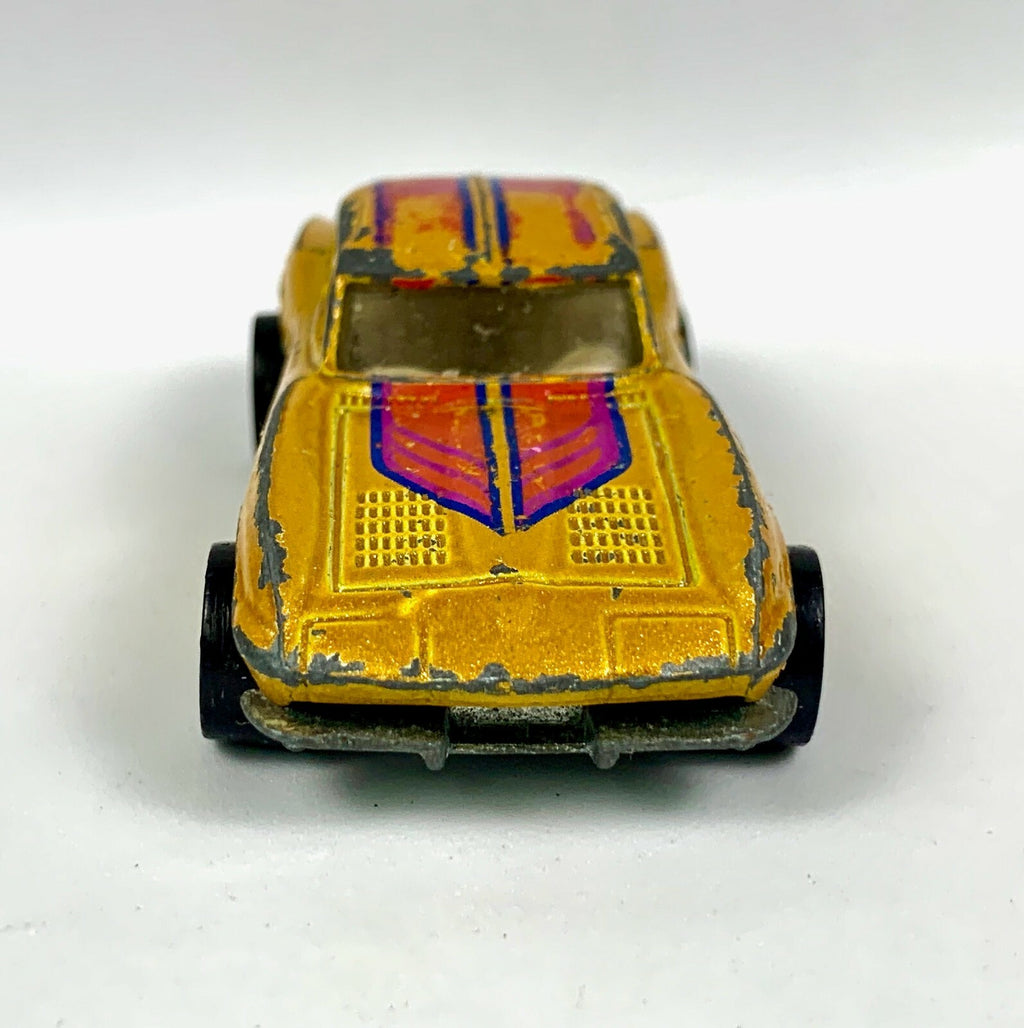 🔥🔥Hot Wheels gold '63 Corvette Stingray Split-Window 1979 Hong Kong 1:64 🔥🔥