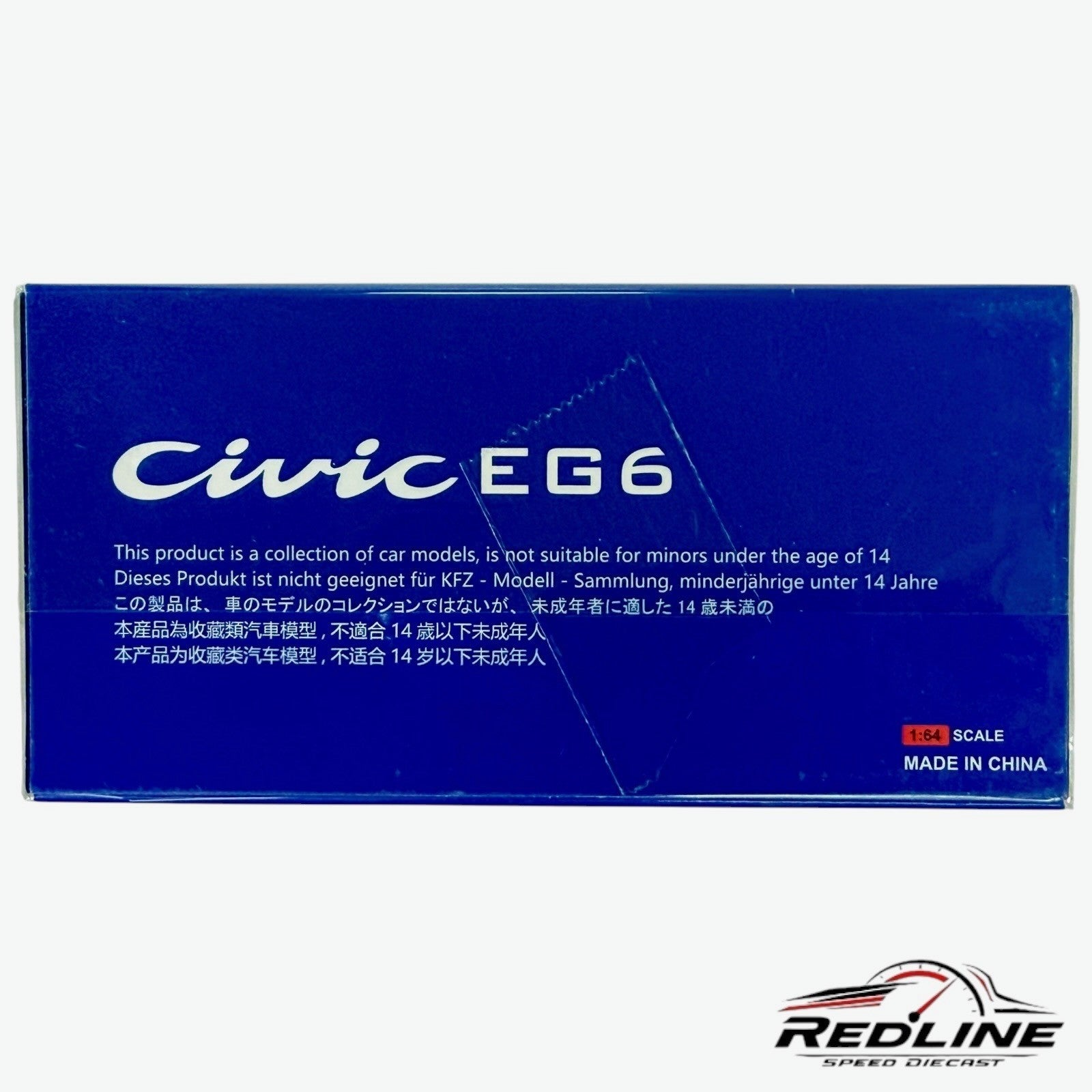 🎌Street Weapon Honda Civic EG6 Blue Rothmans Limited Edition 1:64 H3🎌