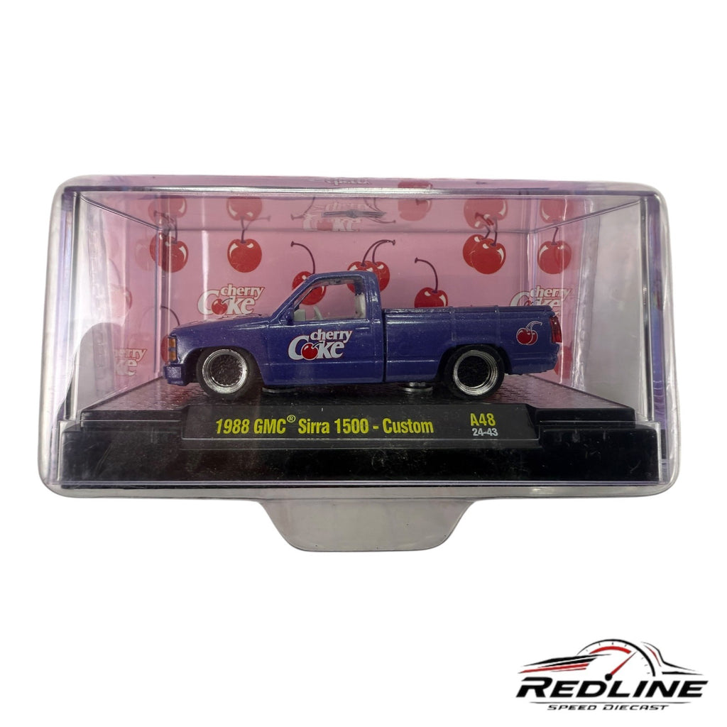 🍒🍒M2 Machines 1988 GMC Sierra 1500 Cherry Coke Coca-Cola H22🍒🍒