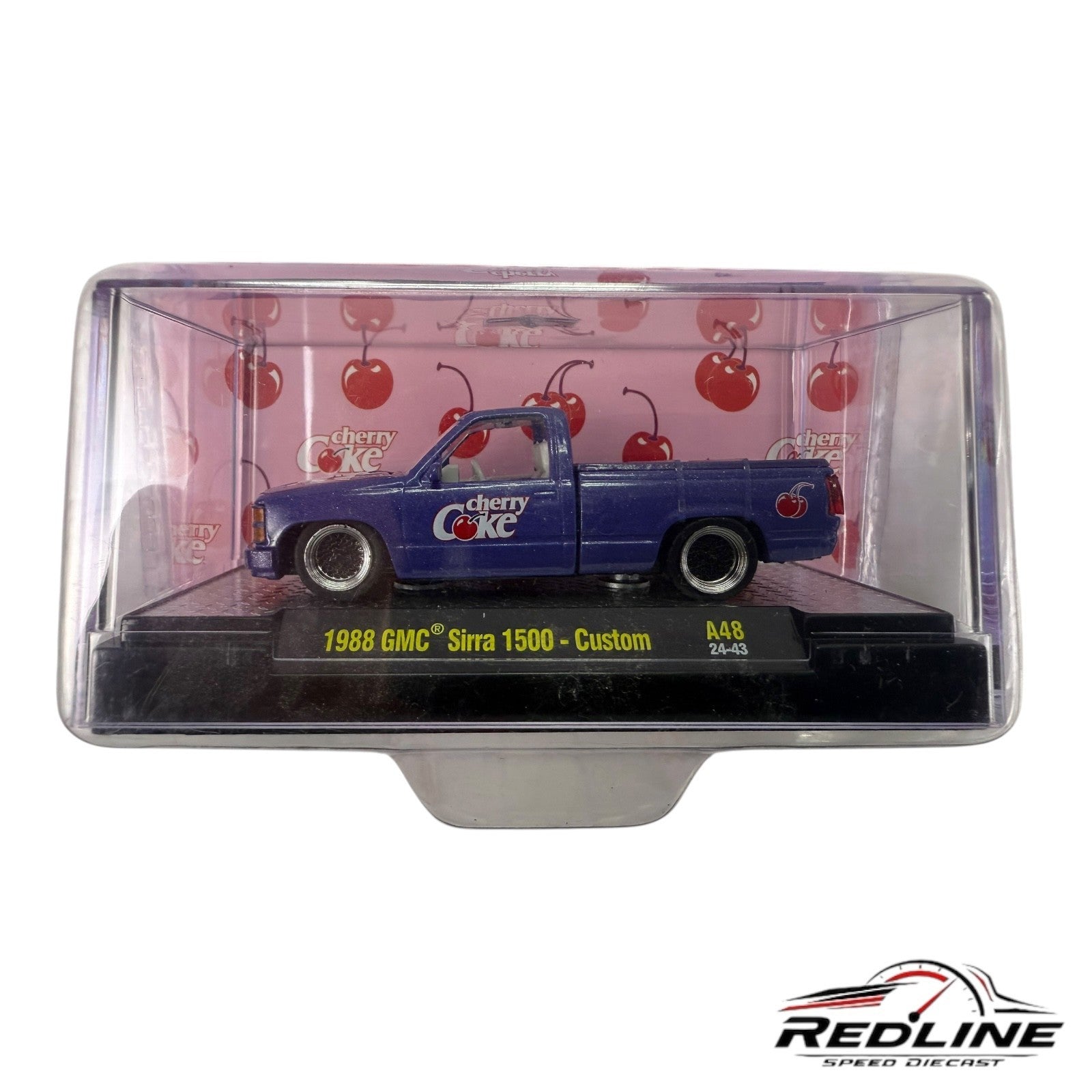 🍒🍒M2 Machines 1988 GMC Sierra 1500 Cherry Coke Coca-Cola H22🍒🍒