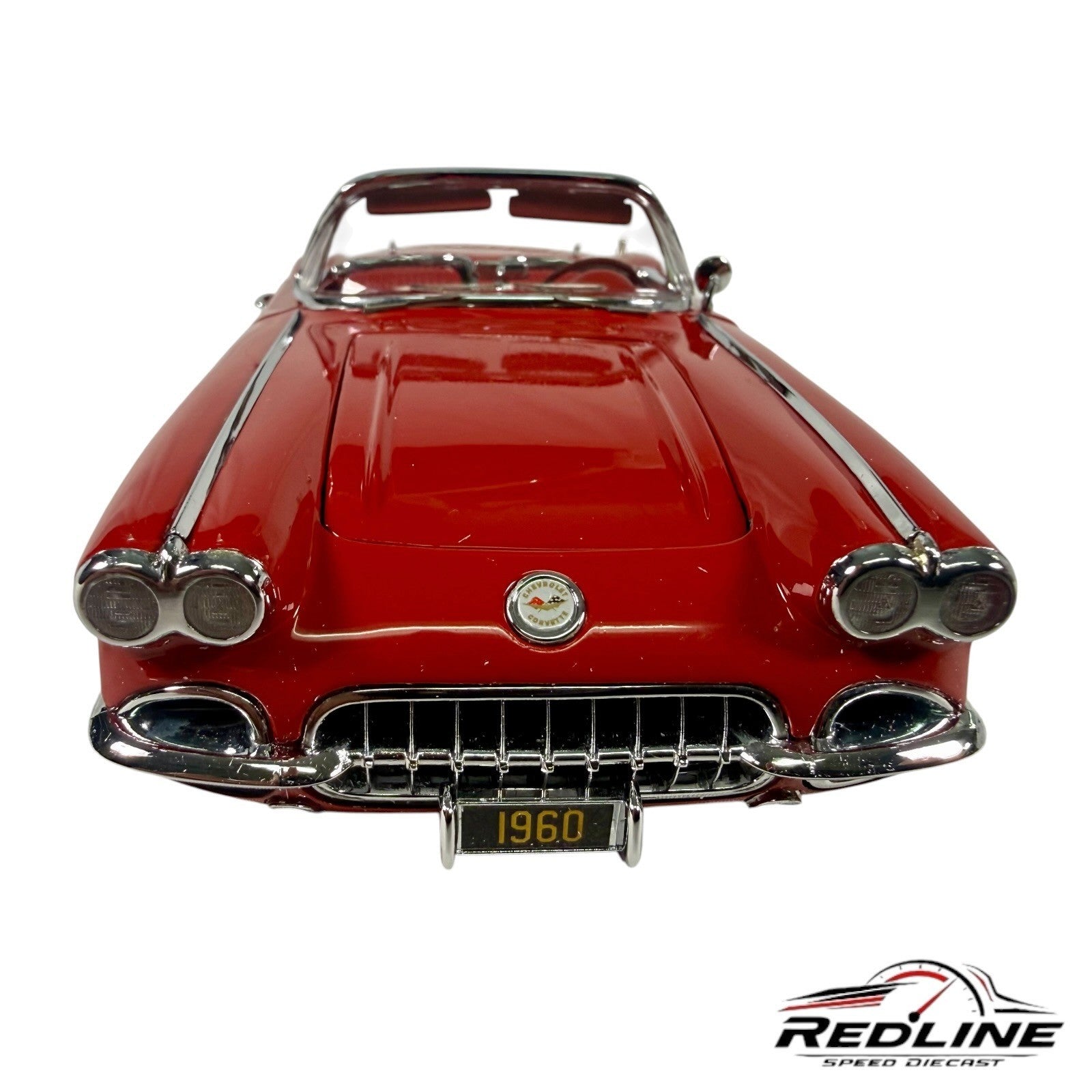 🇺🇸Danbury Mint Limited Edition 1960 Corvette Red 1:24 D1🇺🇸