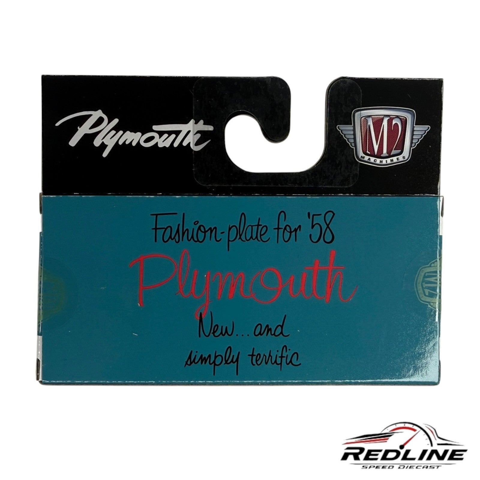M2 Machines 1958 Plymouth Belvedere Blue R106 25-106 H1