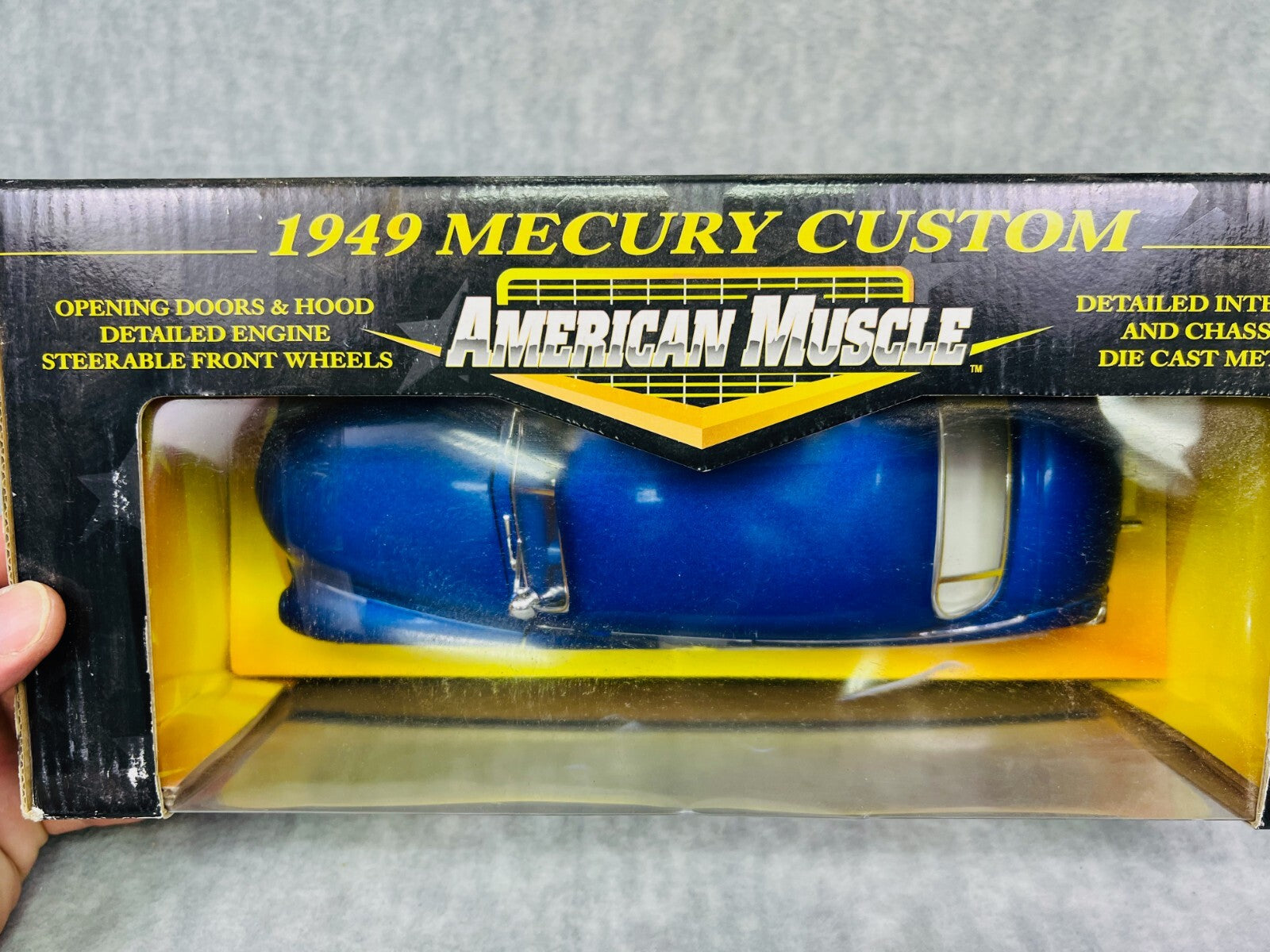🇺🇸🇺🇸🇺🇸Ertl Collectibles 1949 Mercury Custom Blue 1/18🇺🇸🇺🇸🇺🇸