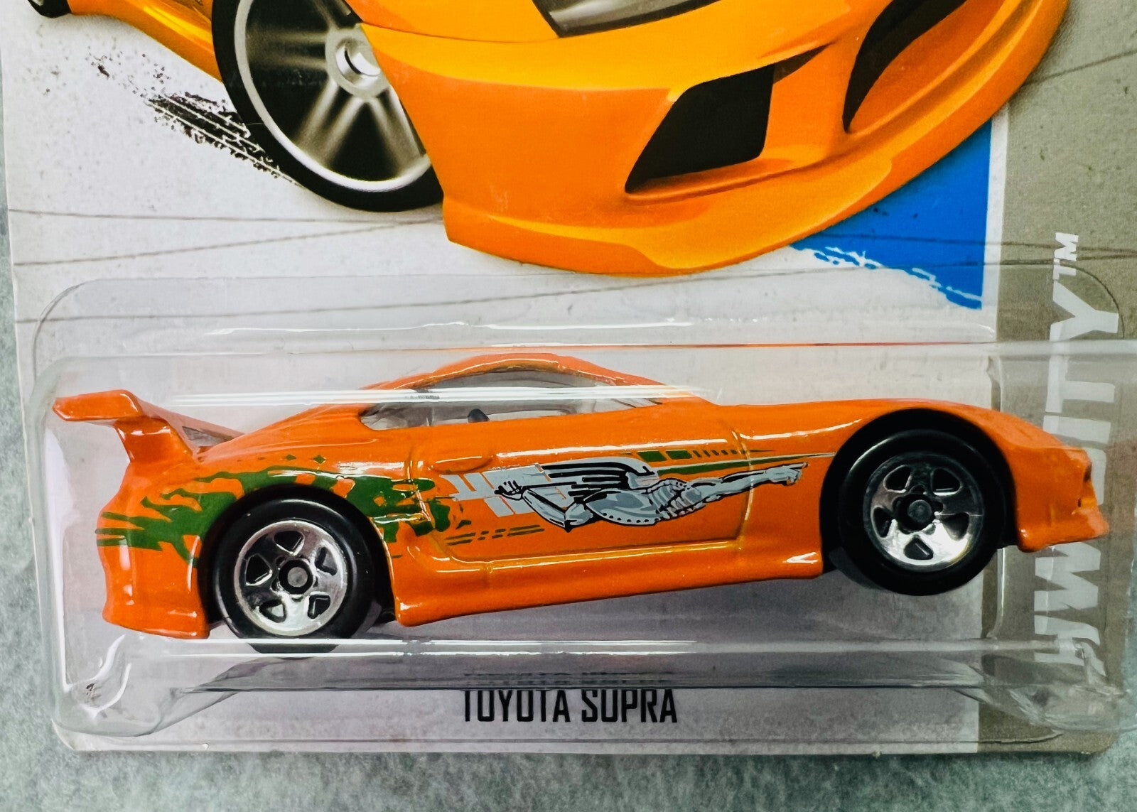 🔥Hot Wheel TOYOTA SUPRA HW City Fast & Furious Orange Street Power #5/250 H14🔥