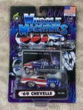 *******Muscle Machines 69 Chevelle 911 Tribute 1:64 Scale Diecast Car HW04******