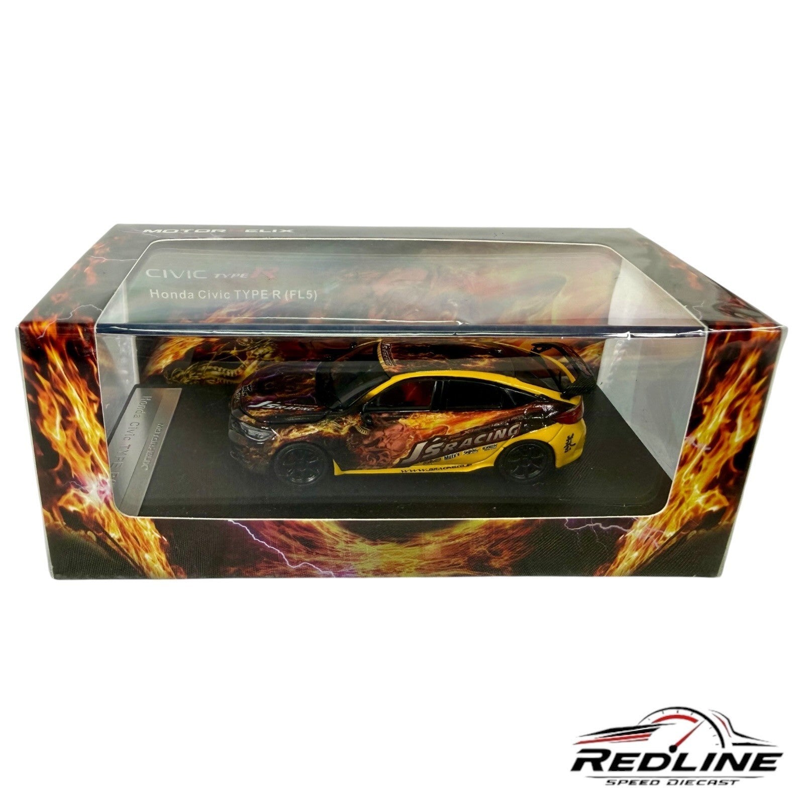 🎌🎌Motorhelix Honda Civic Type R ( FL5 ) J's Racing  Livery 1:64 H1🎌🎌