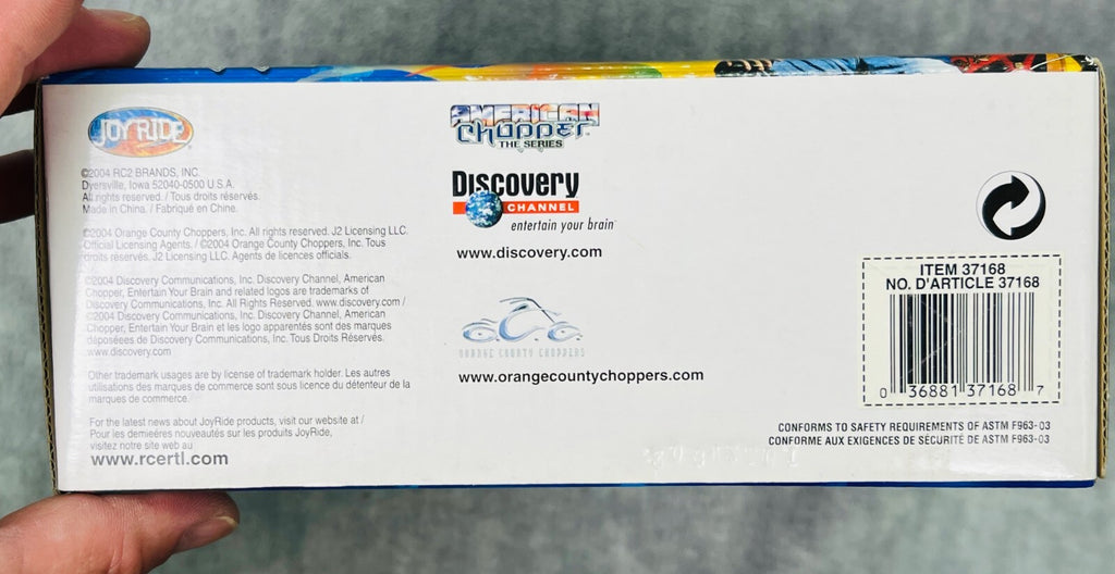 🦅🦅🦅Orange County Choppers American Chopper Comanche Chrome 🦅🦅🦅