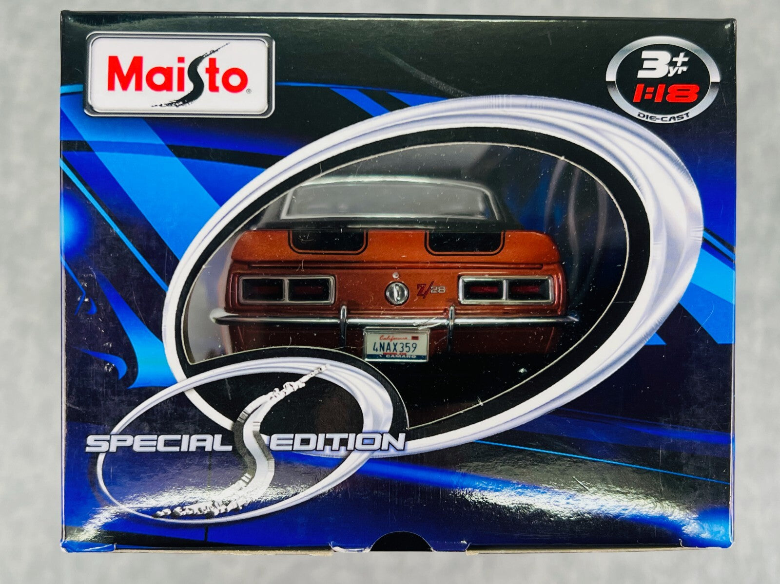 🇺🇸🇺🇸🇺🇸Maisto Special Edition 1968 Chevrolet Camaro Z-28 Orange🇺🇸🇺🇸🇺🇸
