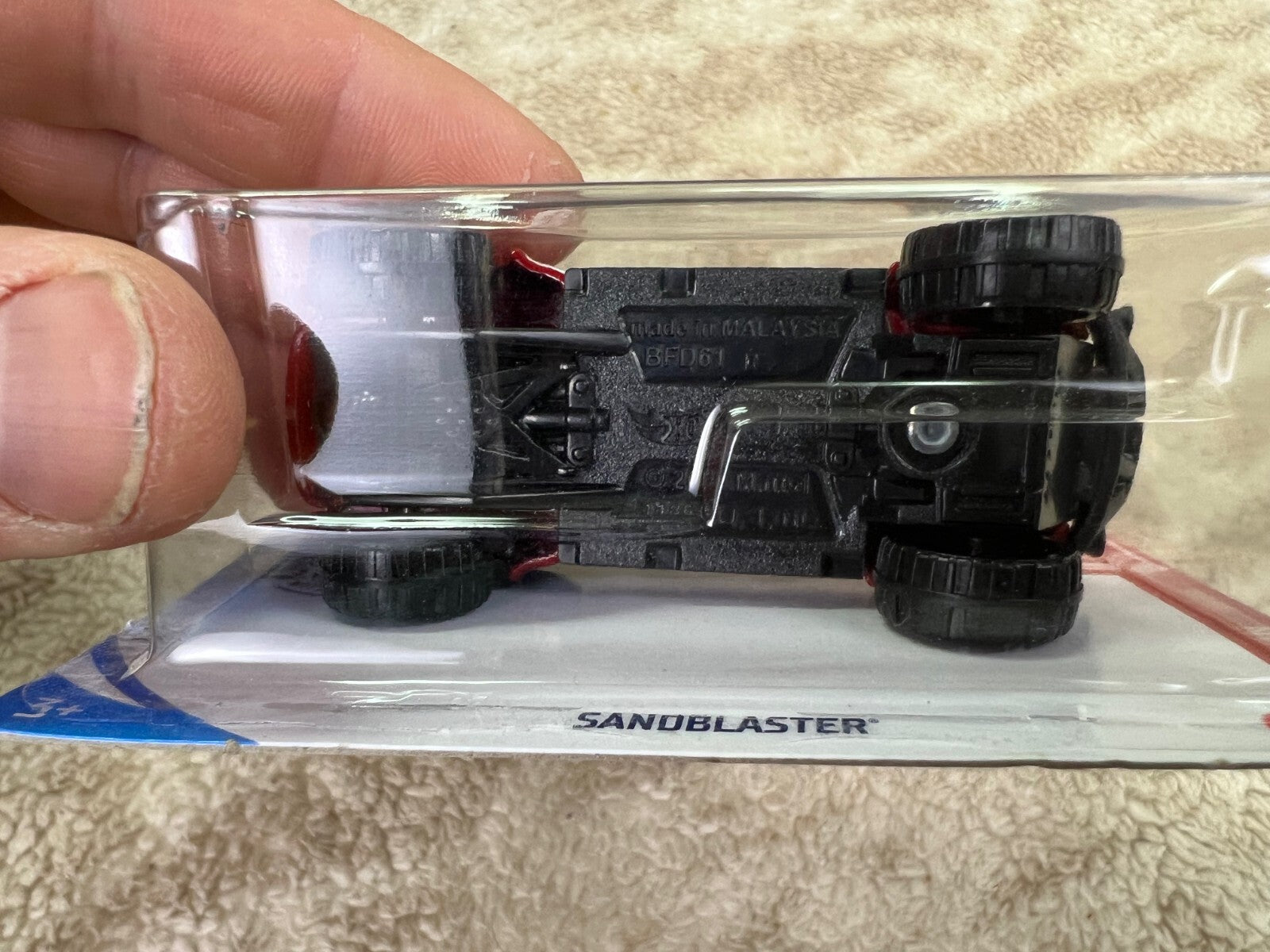 🔥🔥🔥🔥Hot Wheels HW Hot Trucks Sandblaster Borla RED EDITION HW18🔥🔥🔥🔥