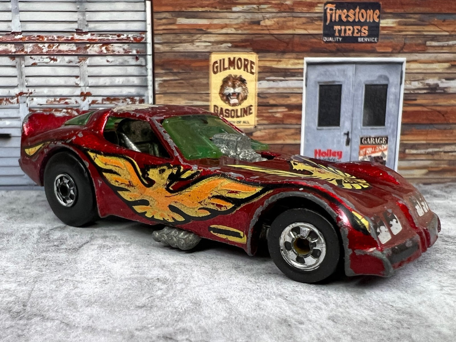 🔥🔥🔥1977 Hot Wheels Red Pontiac Trans Am Firebird  Funny Car Dragster C1🔥🔥🔥