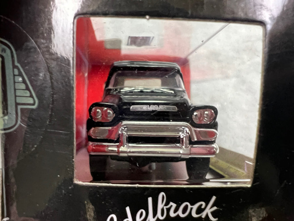 🇺🇸🇺🇸M2 Machines AEdelbrock 1958 GMC Stepside 4x4 Pickup Truck H22🇺🇸🇺🇸