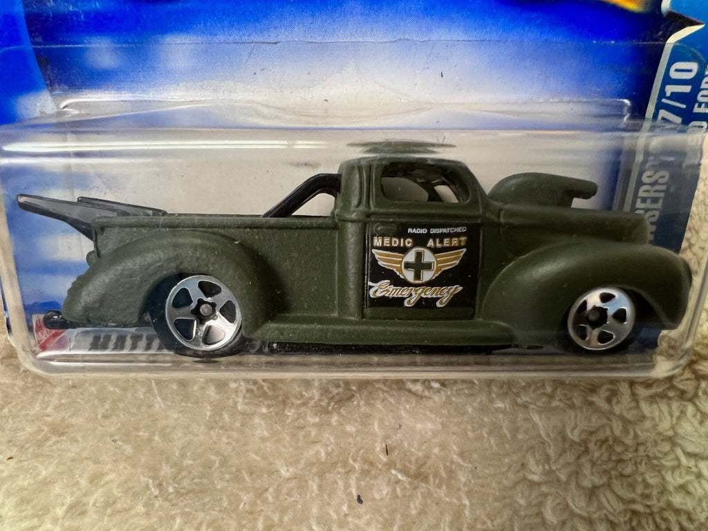 🇺🇸🇺🇸 Hot Wheels 1940 Ford Work Crewsers 35th Anniversary HW05🇺🇸🇺🇸