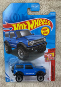 🔥🔥HOT WHEELS D CASE NEW CASTING ‘21 FORD BRONCO THEN AND NOW 100/250 HW19🔥🔥