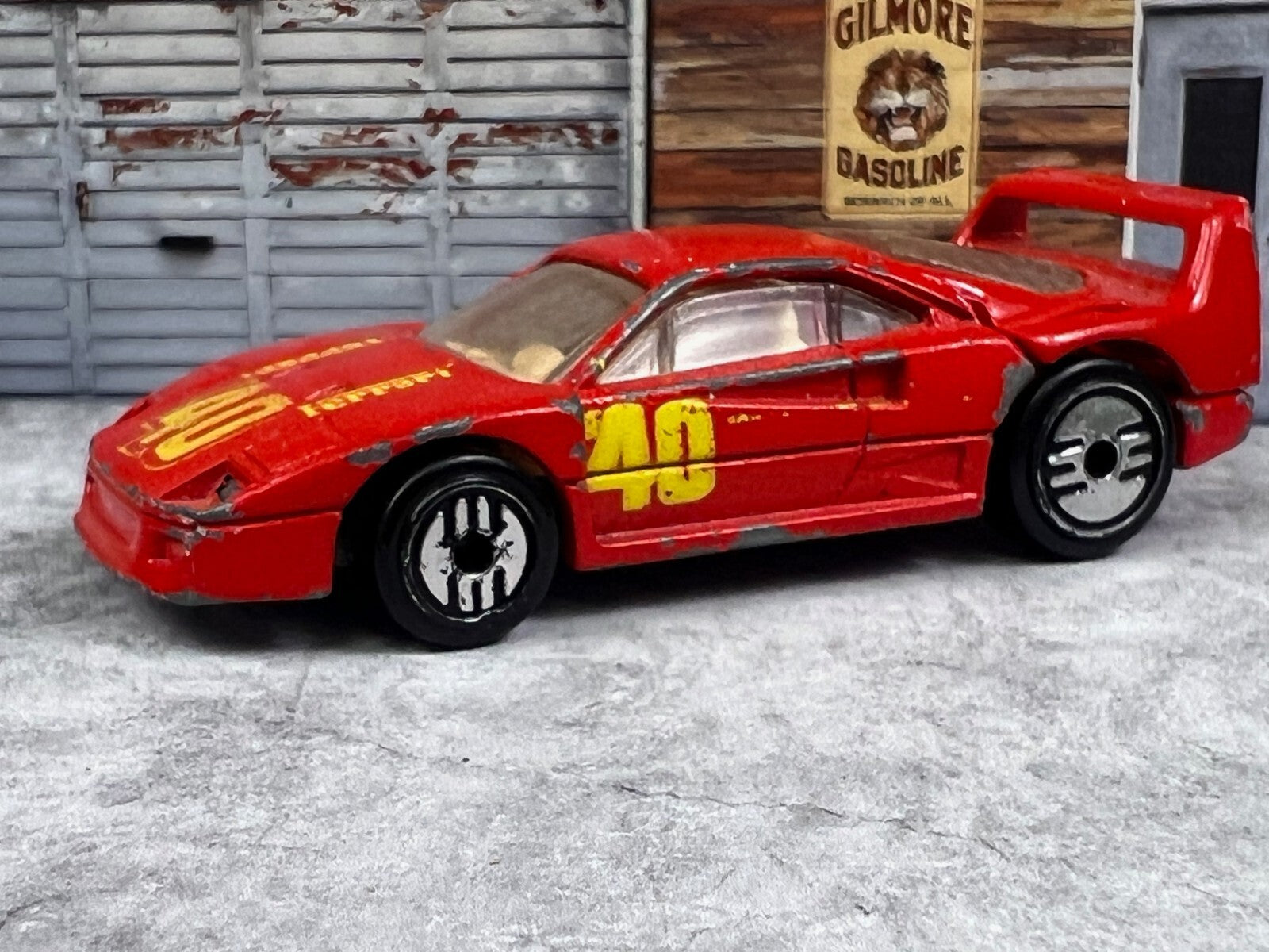 🇮🇹🇮🇹🇮🇹Hot Wheels 1988 Ferrari F40 Red Car /w Opening Back C1🇮🇹🇮🇹🇮🇹