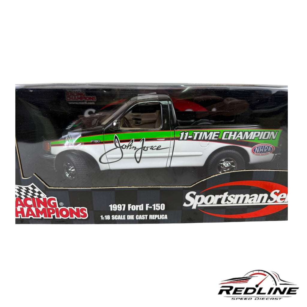 Racing Champions 1997 Ford F-150 Sportsman Series John Force 1 of 750 1:18 LN