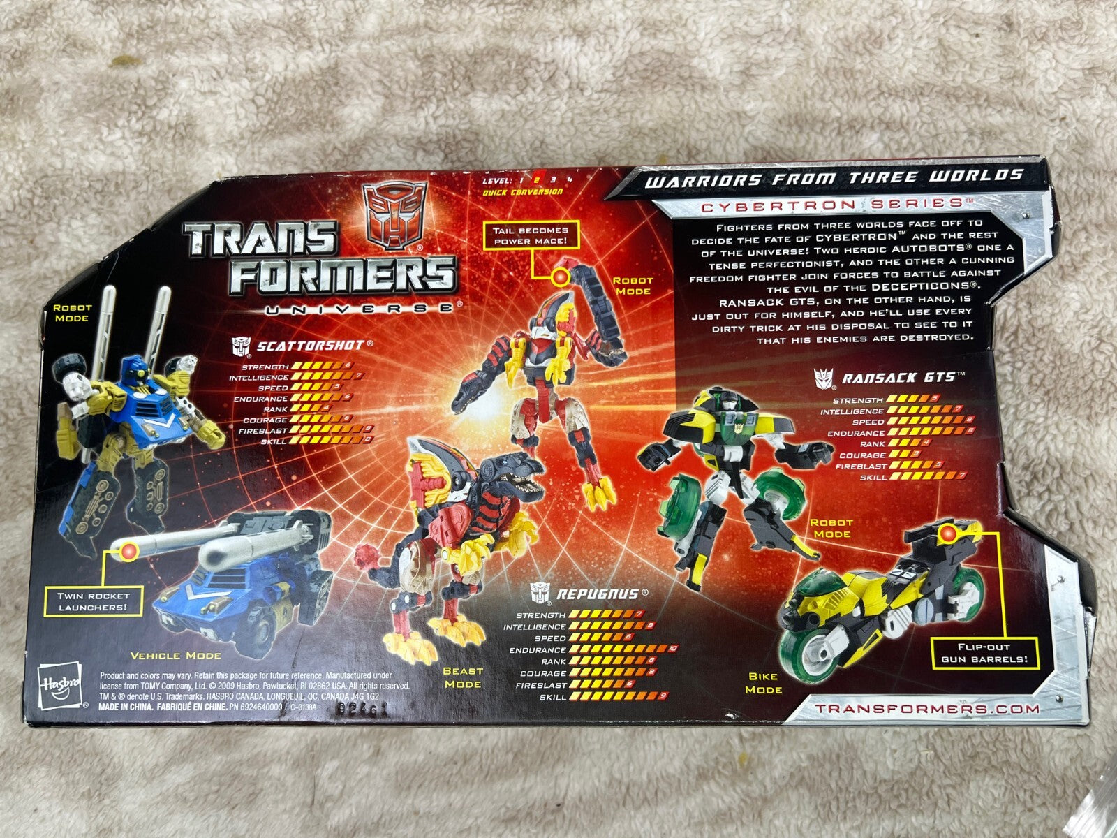 🔥🔥3 PACK Transformers Universe Warriors From Three Worlds 25th Anniversary🔥🔥