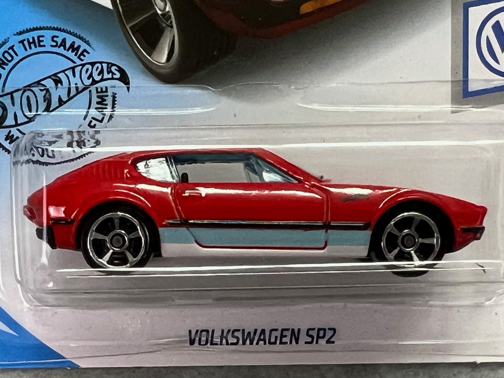 🇩🇪🇩🇪🇩🇪Hot Wheels Volkswagen SP2 Red 10/10 #119/250 H25🇩🇪🇩🇪🇩🇪