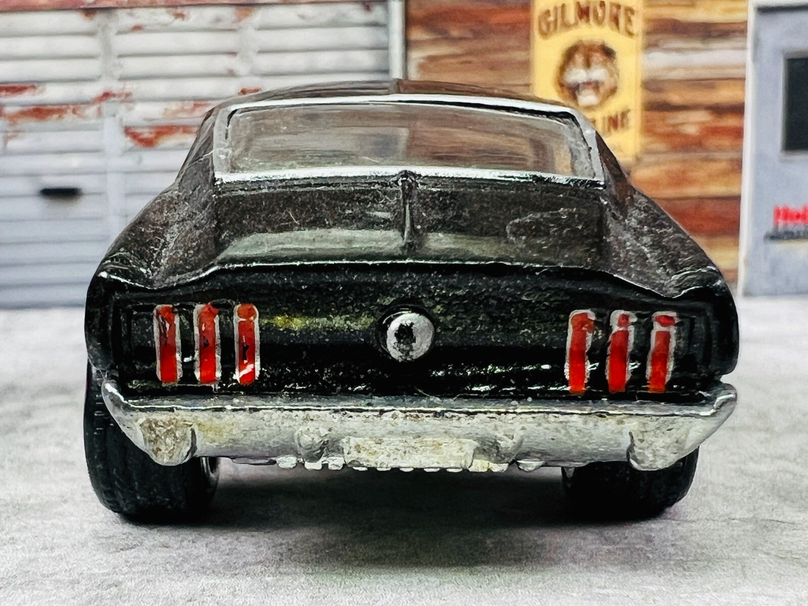 🔥Hot Wheels Ultra Hots 1967 Ford Mustang GT Redline Black Metallic LOOSE C23🔥