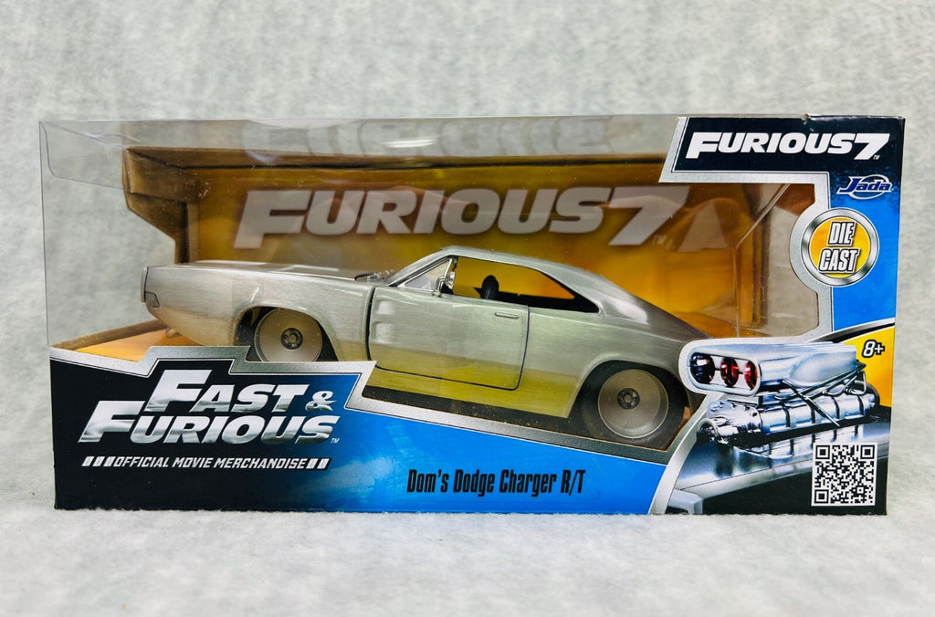 🔥Jada Fast and Furious Doms Dodge Charger R/T Bare OFFICIAL MOVIE MERCHANDISE🔥