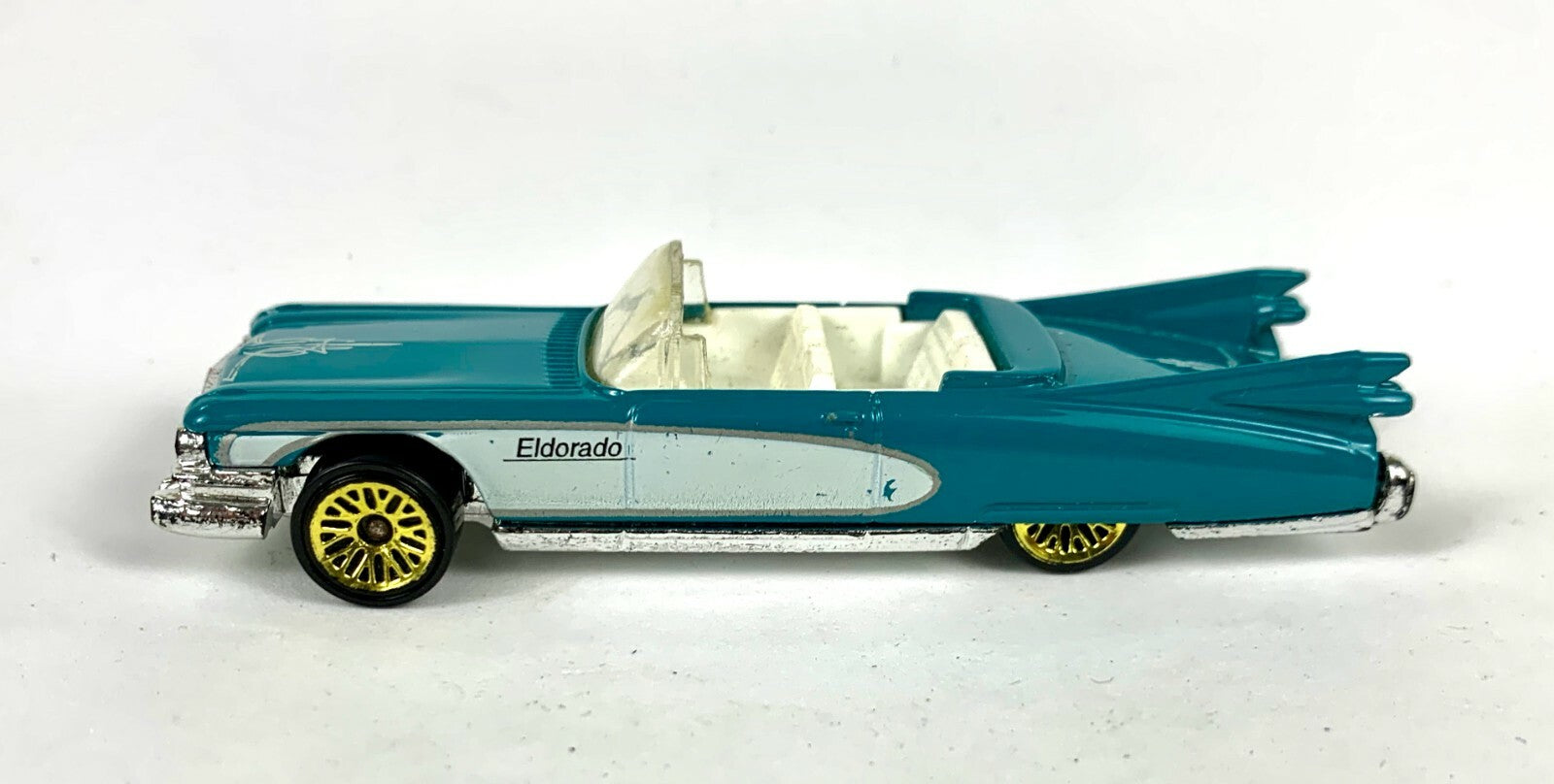 🔥🔥🔥🔥Hot Wheels '59 Cadillac Eldorado Convertible Turquoise and White🔥🔥🔥🔥