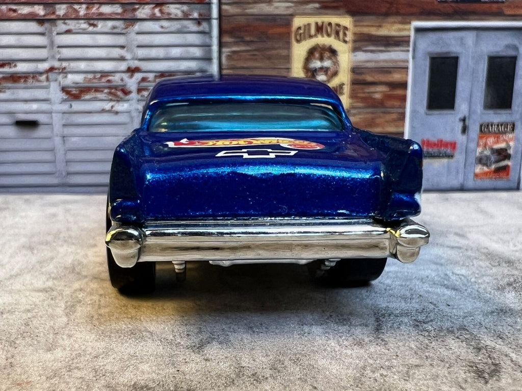 🔥🔥🔥Vintage 1976 Hot Wheels '57 Chevy Red White Blue Exposed Engine c6🔥🔥🔥