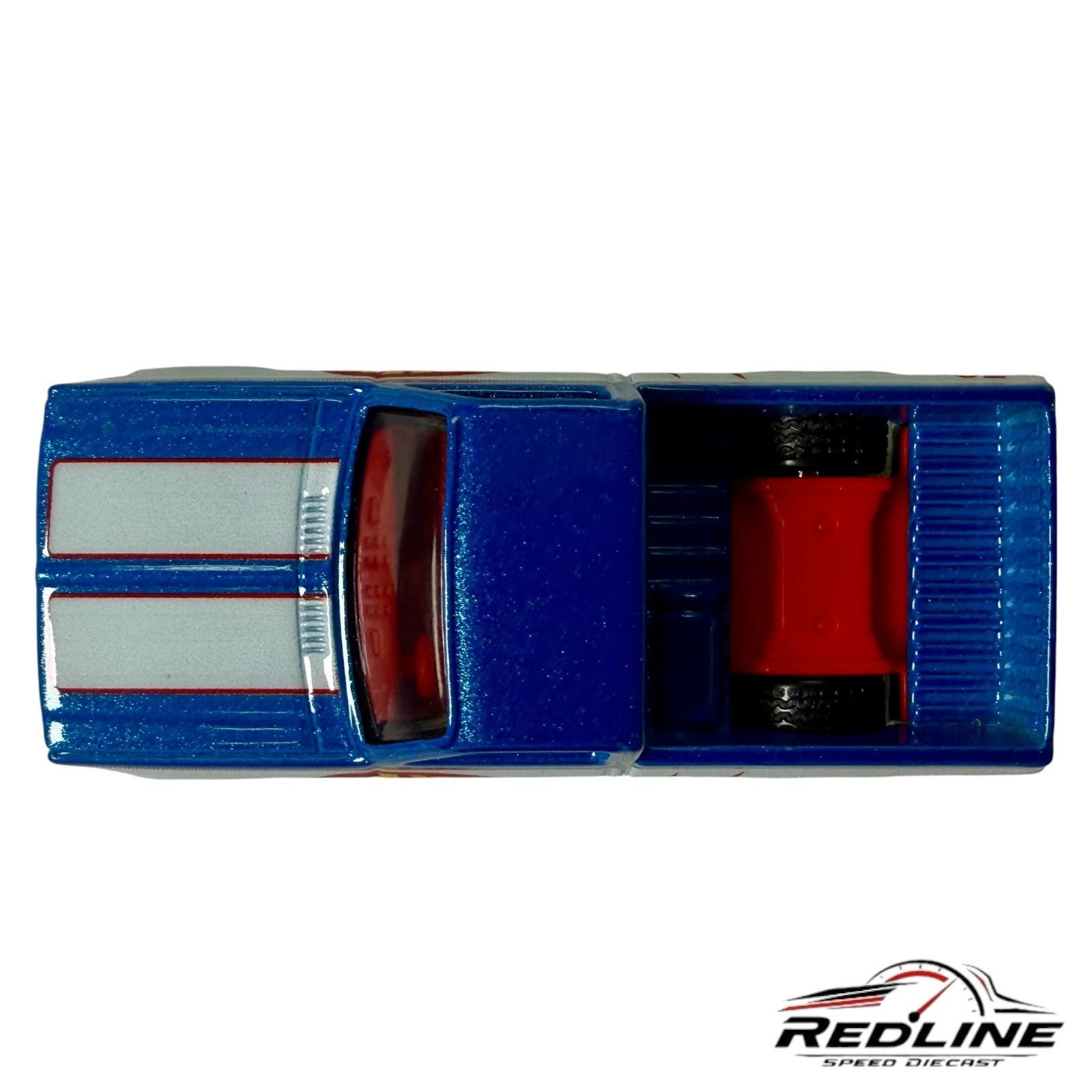 Hot Wheels Display Case Exclusive 83 Chevy Silverado 50th Anniversary Blue C5
