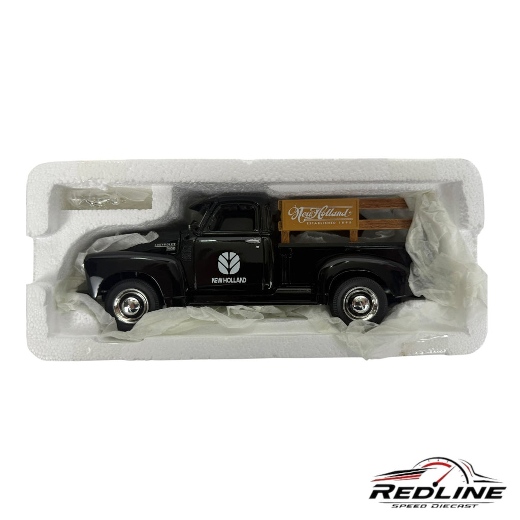 🔥Ertl Collectibles Prestige Series New Holland Die Cast  1950 Chevy Pickup C2🔥