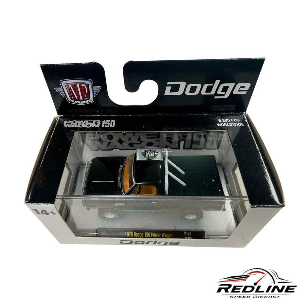 M2 Machines Auto-Thentics 1978 Dodge 150 Power Wago R106 Limited Edition H36