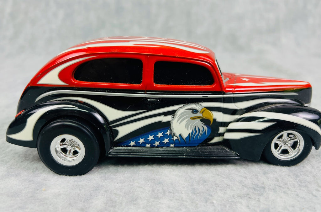 🇺🇸🇺🇸🇺🇸Hot Wheels Freedom Rides Fat Fendered  '40 1:24 Scale 🇺🇸🇺🇸🇺🇸