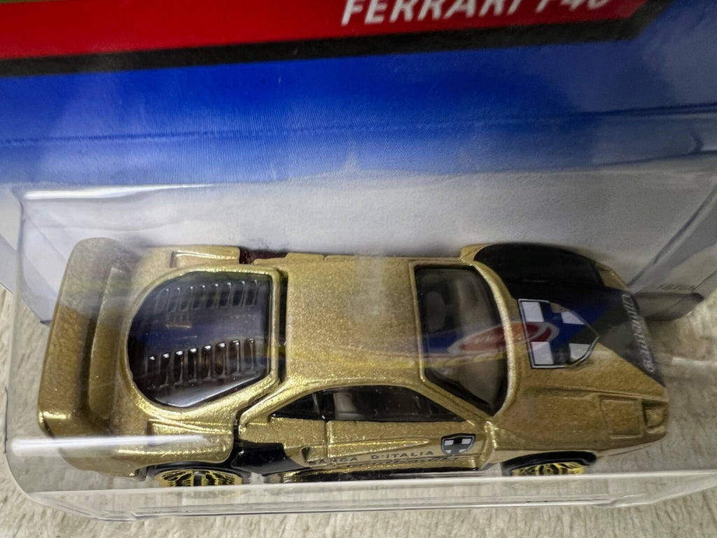 🇮🇹🇮🇹🇮🇹Hot Wheels Ferrari F40 Dash 4 Cash Gold Centomila HW16🇮🇹🇮🇹🇮🇹