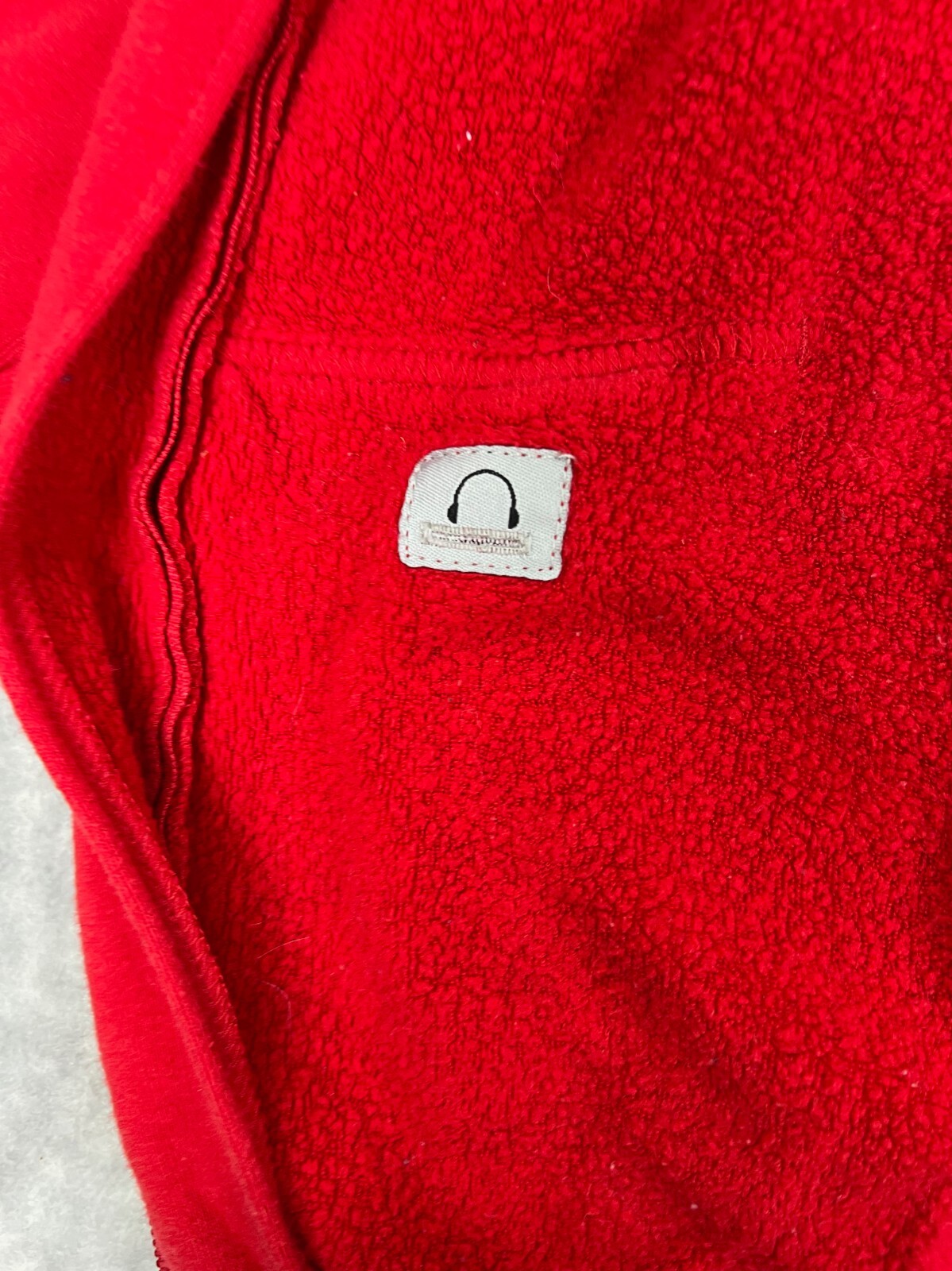 🔥🔥🔥Vintage Nike Zip UpRed Hoodie Sweatshirt Mens Size X-Large🔥🔥🔥