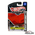 🇺🇸Hot Wheels Garage '70 Chevy Monte Carlo Green Real Riders H13🇺🇸