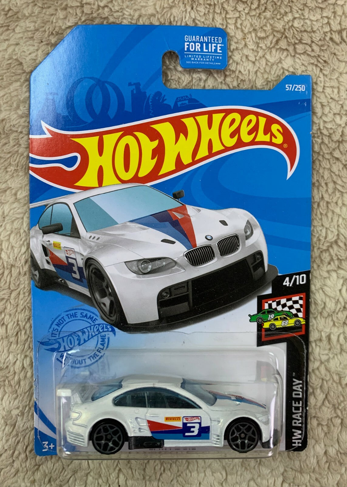 *********New! 2020 Hot Wheels BMW M3 GT2 HW Race Day 4/10 #57 GTC82 HW05********