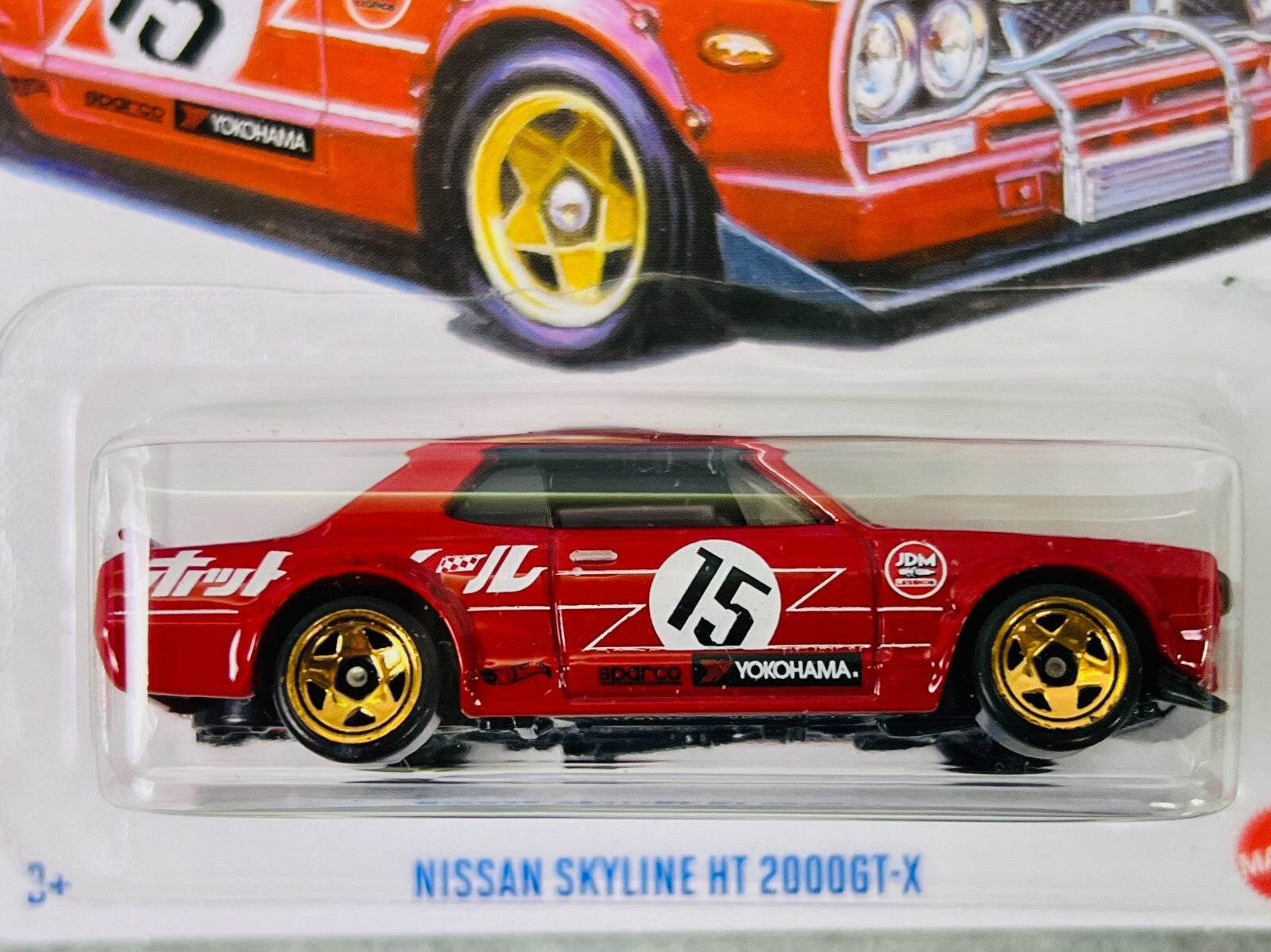 🔥🔥Hot Wheels 2024 J-Imports Nissan Skyline H/T 2000GT-X #2/5 H30🔥🔥