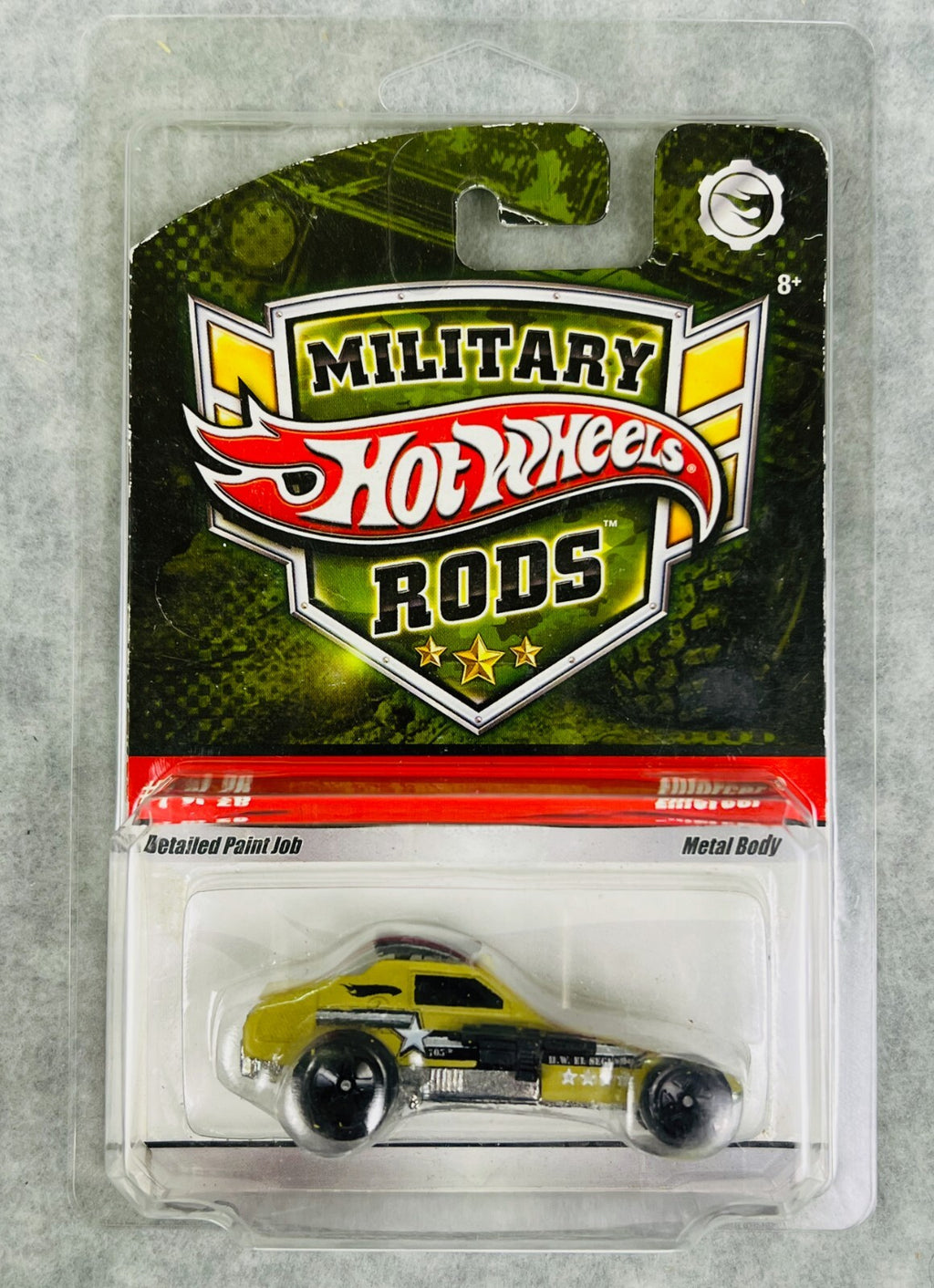 🔥🔥🔥Hot Wheels Military Rods Enforcer 2008 1/26 H30🔥🔥🔥