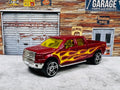 🔥🔥🔥Hot Wheels 2009 Ford F-150 Red w/ Flames Pickup Truck C17🔥🔥🔥