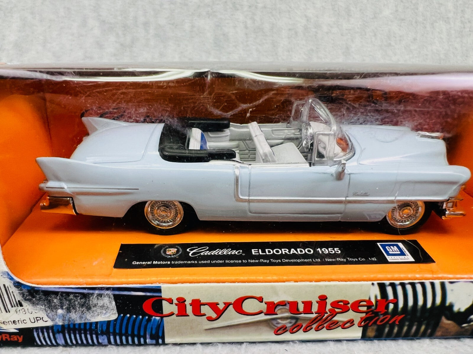 🦅🦅New Ray Toys City Crusier Collection 1955 Cadillac El Dorado 1/43 Scale🦅🦅