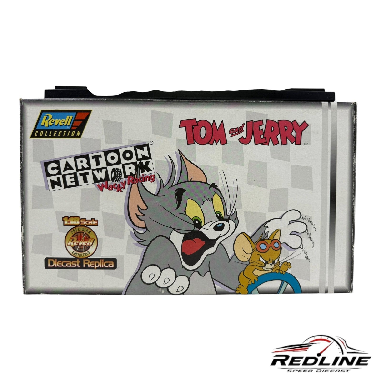 🏁🏁Revell 1997 Die Cast Car Tom & Jerry  #29 Jeff Green Cartoon Network GE🏁🏁