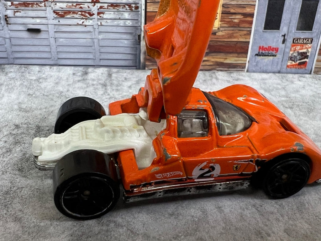 🇮🇹🇮🇹🇮🇹🇮🇹Hot Wheels Ferrari 512M J3246 #2 Orange C9🇮🇹🇮🇹🇮🇹🇮🇹